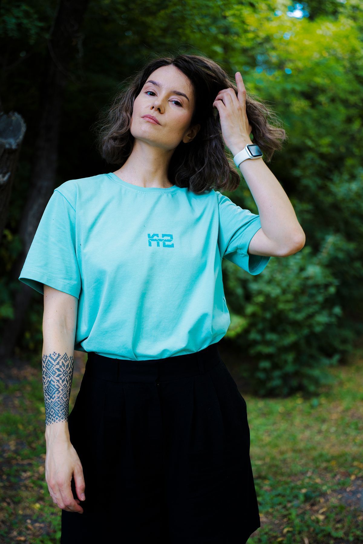 Футболка "K-2 Naturale" Mint, S 82832829846 фото